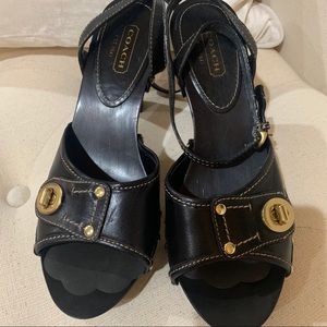 Coach dress sandal